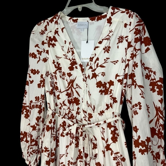 NWT Sugarlips Garnet midi dress - Picture 6 of 16